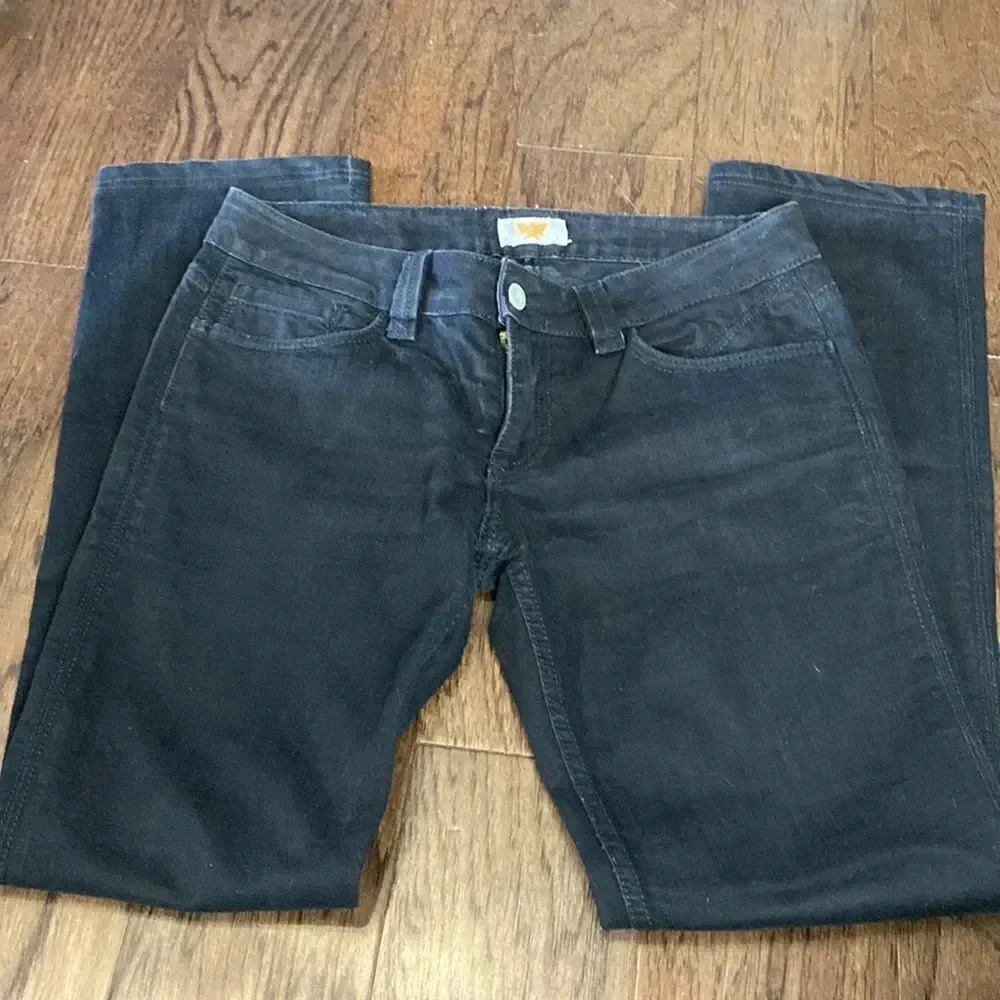 Antik Denim Black Straight Cut Jeans Size 28 0809